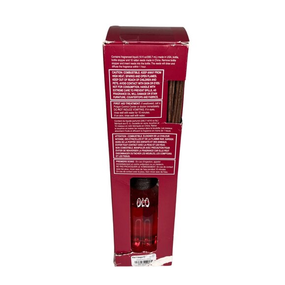 New Pier 1 Imports Blackberry Sangria Reed Diffuser Box Set 10 oz Fragrance Rare - Picture 3 of 4